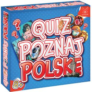 Quiz Poznaj Polskę. Wydawca: Kangur. Multiszop.pl Opakowanie Quiz Poznaj Polskę