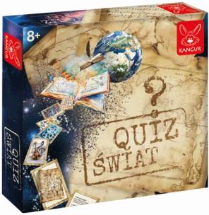 Quiz Świat. Wydawca: Kangur. Multiszop.pl Opakowanie Quiz Świat