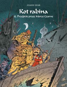 Rabina T.12 Przejście przez Morze Czarne. Autor: Sfar Joann. Multiszop.pl Okładka książki Rabina T.12 Przejście przez Morze Czarne