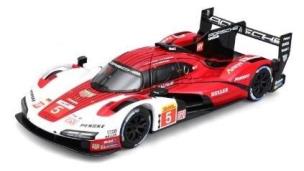 Opakowanie Racing Porsche 963 #5 White/Red 1:24 BBURAGO