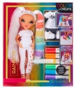 Opakowanie Rainbow High Color&Create Fashion Doll - Green Eye