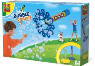 Rakieta z bańkami mydlanymi. Wydawca: SES. Multiszop.pl Opakowanie Rakieta z bańkami mydlanymi