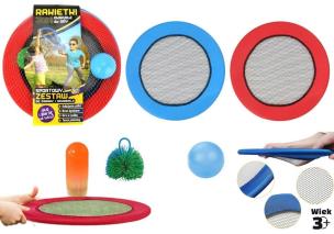 Opakowanie Rakietki okrągłe do gry