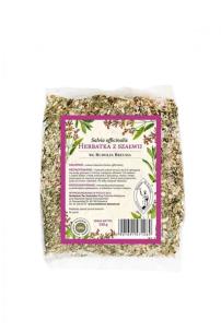 Receptura R.Breussa Herbatka z szałwii 150 g. Producent: Instytut Medycyny Klasztornej. Multiszop.pl Zdjęcie produktu Receptura R.Breussa Herbatka z szałwii 150 g