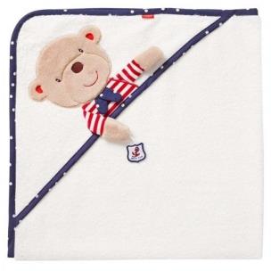 Ręcznik z Kapturem Miś z kolekcji: Ocean. Wydawca: BabyFehn. Multiszop.pl Opakowanie Ręcznik z Kapturem Miś z kolekcji: Ocean