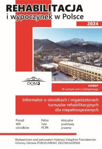 Rehabilitacja i wypoczynek w Polsce 2024. Autor: Franczukowski Zbigniew. Multiszop.pl Okładka książki Rehabilitacja i wypoczynek w Polsce 2024