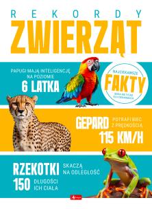 Rekordy zwierząt. Najciekawsze fakty. Autor:   Praca zbiorowa. Multiszop.pl Okładka książki Rekordy zwierząt. Najciekawsze fakty