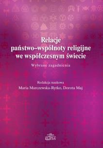 Okładka książki Relacje państwo-wspólnoty religijne ..