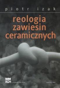 Okładka książki Reologia zawiesin ceramicznych