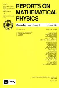 Opakowanie Reports on Mathematical Physics  90/2 Polska