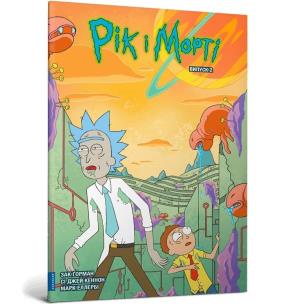 Rick i Morty Tom 2 (wer. ukraińska). Autor: ZAC GORMAN. Multiszop.pl Okładka książki Rick i Morty Tom 2 (wer. ukraińska)