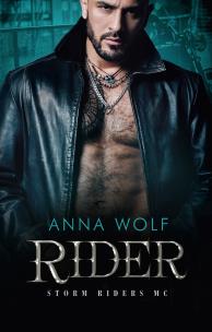 Rider. Autor: Anna Wolf. Multiszop.pl Okładka książki Rider