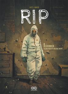 RIP Tom 1: Derrick. Ciężko przeżyć własną śmierć. Autor: Monier Julien. Multiszop.pl Okładka książki RIP Tom 1: Derrick. Ciężko przeżyć własną śmierć