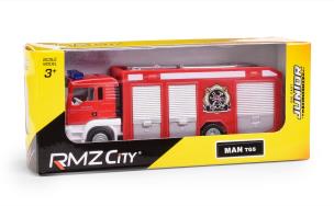RMZ City 1:64 Scania Wóz Strażacki. Wydawca: Daffi. Multiszop.pl Opakowanie RMZ City 1:64 Scania Wóz Strażacki