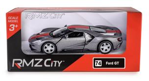 RMZ City Ford GT 2019 szary w skali 1:39. Wydawca: Daffi. Multiszop.pl Opakowanie RMZ City Ford GT 2019 szary w skali 1:39