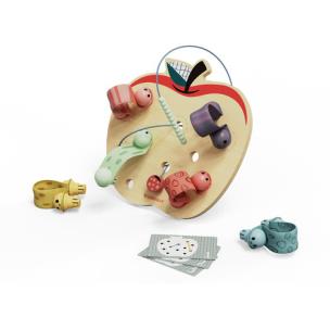 Opakowanie Robaczki w jabłuszku - zabawka edukacyjna dla dzieci 18 mies.+ TOPBRIGHT