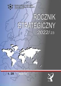 Okładka książki Rocznik Strategiczny 2022/23