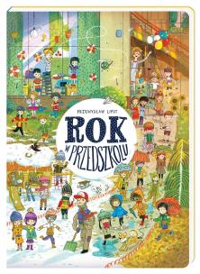 Okładka książki Rok w przedszkolu w.2022