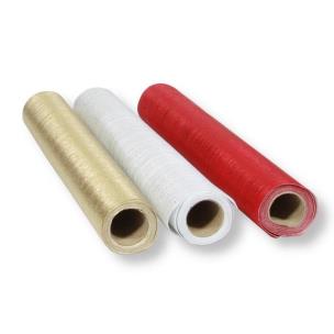 Opakowanie Rolka dekoracyjna gold + silver + red