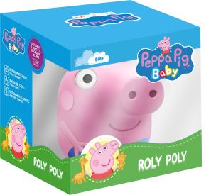 Roly Poly z efektami dźwiękowymi  Peppa Pig 1 szt. mix. Wydawca: Kids Euroswan. Multiszop.pl Opakowanie Roly Poly z efektami dźwiękowymi  Peppa Pig 1 szt. mix