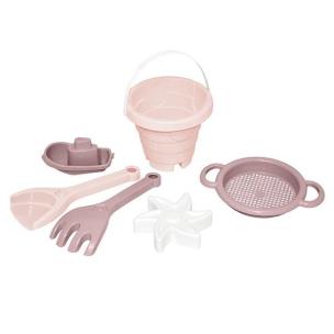 Opakowanie Różana Wata Cukrowa Zamek zestaw do piasku 6el