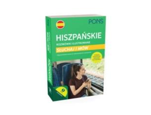 Rozmówki ilustrowane. Słuchaj i mów - hiszpański. Autor:   Praca zbiorowa. Multiszop.pl Okładka książki Rozmówki ilustrowane. Słuchaj i mów - hiszpański