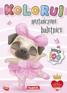 Okładka książki Roztańczone baletnice. Koloruj