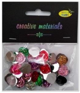 Opakowanie Różyczki akrylowe 15mm