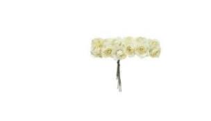 Opakowanie Różyczki papierowe kremowe