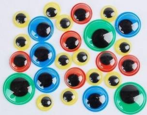 Opakowanie Ruchome oczka neon MIX