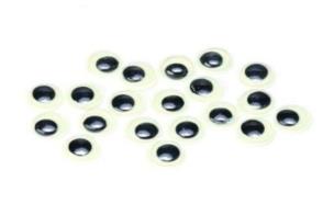 Opakowanie Ruchome oczka świecące w ciemności 12mm 20szt