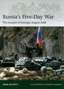 Okładka książki Russia's Five-Day War