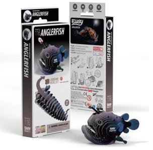 Opakowanie Ryba Żabnica Głębinowa Eugy. Eko Układanka 3D