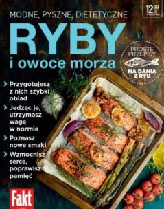 Okładka książki Ryby i owoce morza. Modne, pyszne, dietetyczne