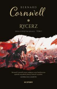 Rycerz. Autor: Bernard Cornwell. Multiszop.pl Okładka książki Rycerz