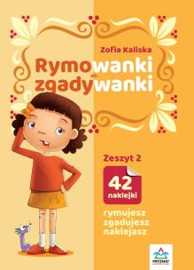 Rymowanki - zgadywanki z.2. Autor: Kaliska Zofia. Multiszop.pl Okładka książki Rymowanki - zgadywanki z.2