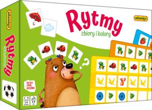 Rytmy zbiory i kolory. Wydawca: Adamigo. Multiszop.pl Opakowanie Rytmy zbiory i kolory