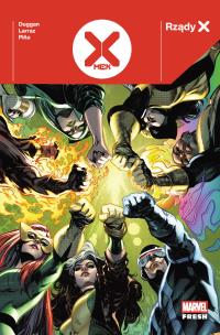 Rządy X. X-Men. Tom 2. Autor: Gerry Duggan, Pepe Larraz, Javier Pina. Multiszop.pl Okładka książki Rządy X. X-Men. Tom 2