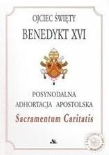 Okładka książki Sacramentum Caritatis (adhortacja)