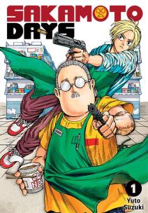 Sakamoto Days. Tom 1. Autor: Yuuto Suzuki. Multiszop.pl Okładka książki Sakamoto Days. Tom 1
