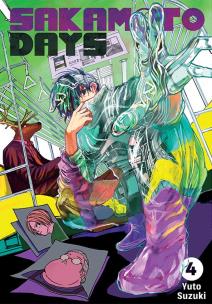 Sakamoto Days. Tom 4. Autor: Yuuto Suzuki. Multiszop.pl Okładka książki Sakamoto Days. Tom 4