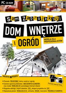Opakowanie Sam zaprojektuj dom wnętrze i ogród
