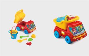 Samochód Bartek + komplet do piasku. Wydawca: MARIOINEX. Multiszop.pl Opakowanie Samochód Bartek + komplet do piasku