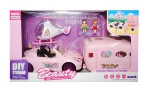 Opakowanie Samochód dla lalki z przyczepą