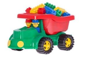 Opakowanie Samochód Jeep z klockami