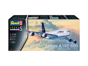 Samolot 1:144 Airbus A-380-800 Lufthansa. Wydawca: Revell. Multiszop.pl Opakowanie Samolot 1:144 Airbus A-380-800 Lufthansa