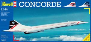 Samolot 1:144 Concorde BA/AF. Wydawca: Revell. Multiszop.pl Opakowanie Samolot 1:144 Concorde BA/AF