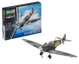 Samolot 1:72 Supermarine Spitfire MK.IIa. Wydawca: Revell. Multiszop.pl Opakowanie Samolot 1:72 Supermarine Spitfire MK.IIa