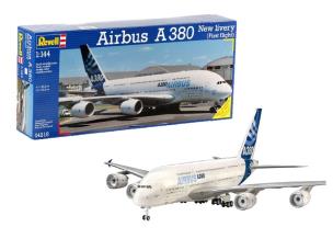 Samolot Airbus A380 Design New livery. Wydawca: Revell. Multiszop.pl Opakowanie Samolot Airbus A380 Design New livery