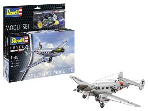 Samolot Beechcraft Model 18. Wydawca: Revell. Multiszop.pl Opakowanie Samolot Beechcraft Model 18